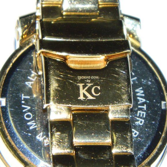 Techno.com by KC Rare Unique 2015 Men's Watch with Diamond Bat Skull Head - Picture 10 of 15